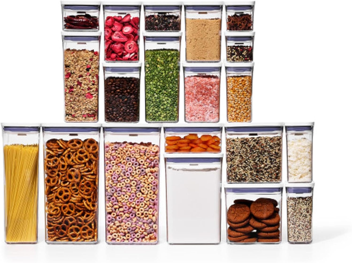 OXO POP modular airtight pantry container set