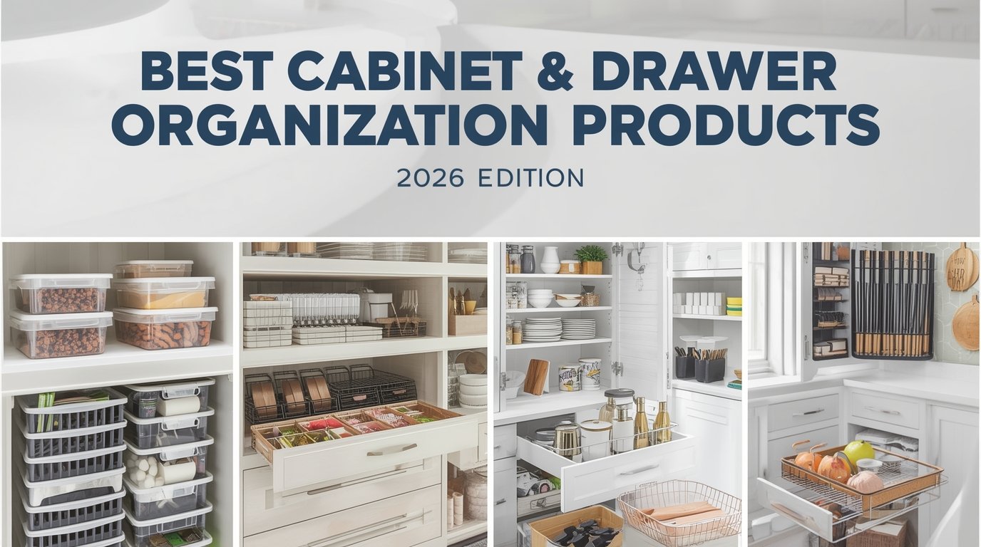Best Cabinet & Drawer Organization