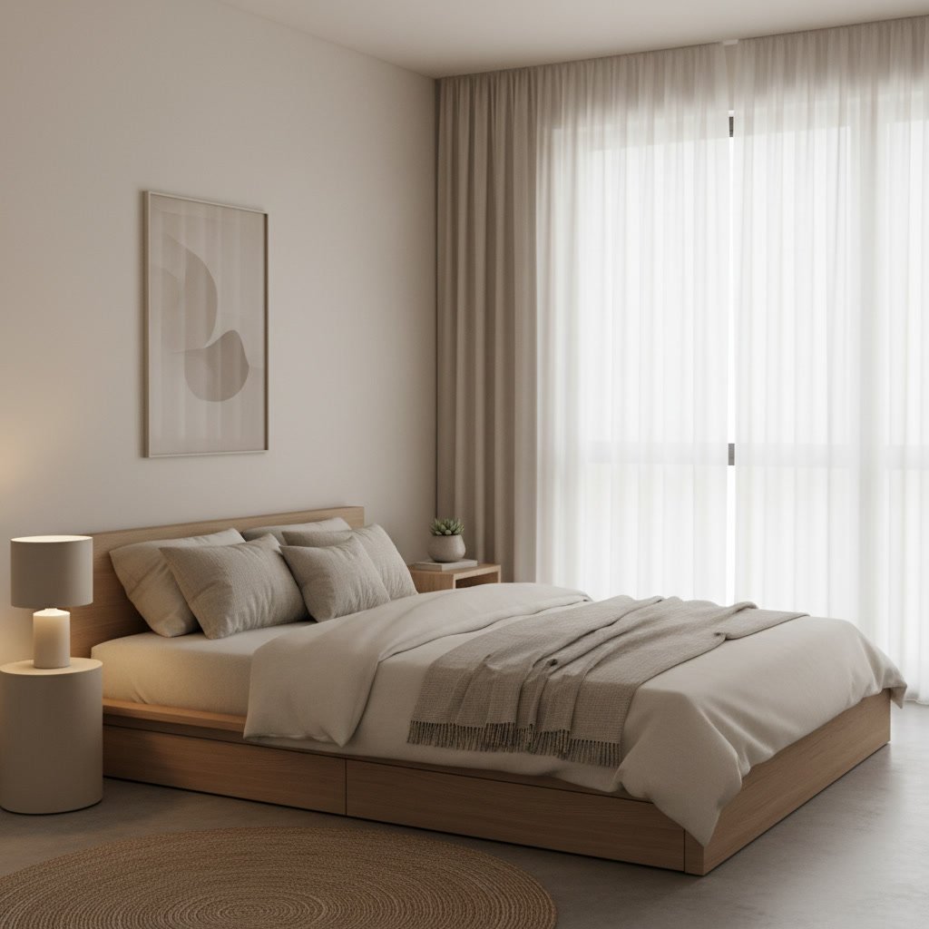 Best Minimalist Bedroom Layout Ideas (2026 Edition) — Create Calm, Space & Function in Tiny Rooms