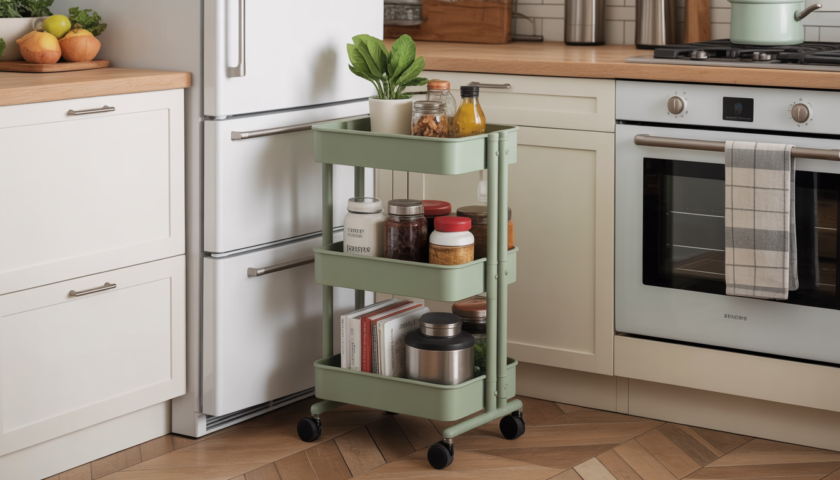 Best Narrow Rolling Carts for Small Kitchens (2026 Edition)